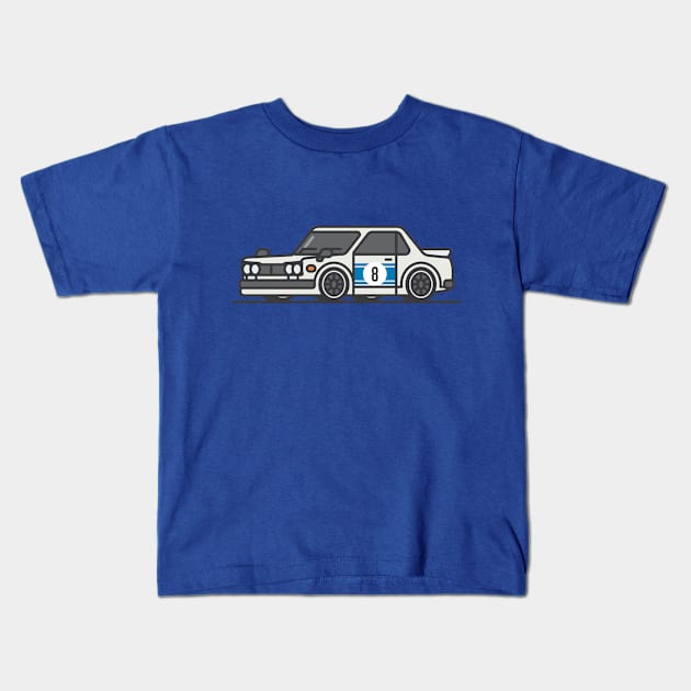 Car Series - Nissan Skyline 2000 GT-R Kids T-Shirt by Stevectors